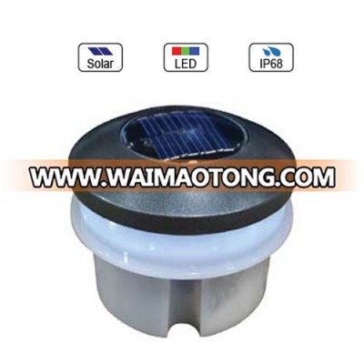 Waterproof IP68 Solar Powered (Charging) Outdoor LED Fence Post Cap Light MS-1070 (Parapet Light)